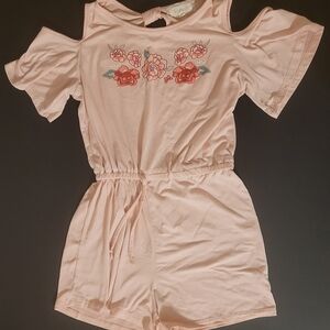 ❗️3 For $12❗️Pink Floral Kids One Piece